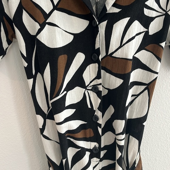 Tabitha Brown X Target Floral Leaf Tropical Jumpsuit Size Small - Picture 5 of 10